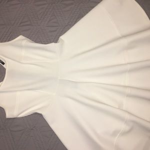 White Skater Dress